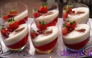 tazeenzhele bamive irnab ir تزیین ژله با میوه