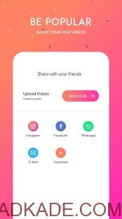 dubshoot make selfie dub videos irnab ir دانلود Dubshoot   make selfie dub videos v4.2.4 نرم افزار دوبله ویدیو های شخصی اندروید