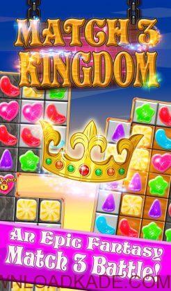 match 3 kingdom irnab ir دانلود1.0.9 Match 3 Kingdom بازی قلمرو پازل 3تایی اندروید